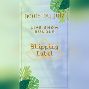 Live Show Bundle Shipping Label